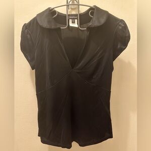 Y2K vintage BEBE silk blouse
